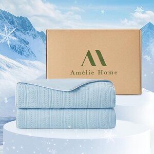 Waffle Cooling Comforter Queen Size